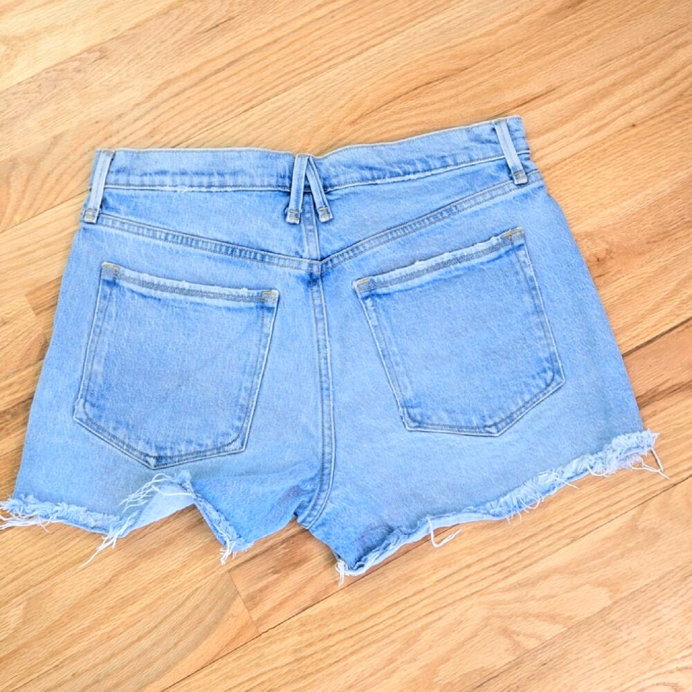 Good American women's Distressed Cut-Off Jeans Shorts size 2/26 - Picture 5 of 5